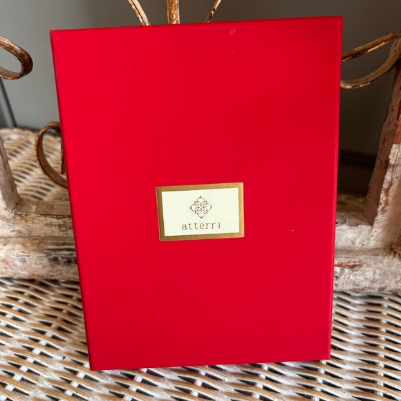 Atterri brand set includes two gold-tone necklaces adjustable 16-inch & 17-inch - Picture 2 of 2